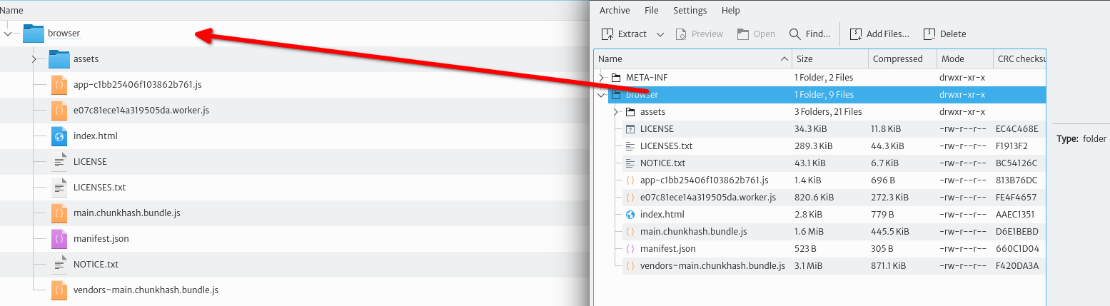 Neo4J browser in the server installation package