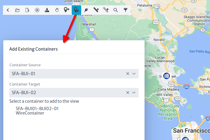 Adding connections to the OSP View